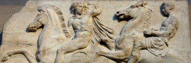 Cavalry from the Parthenon Frieze