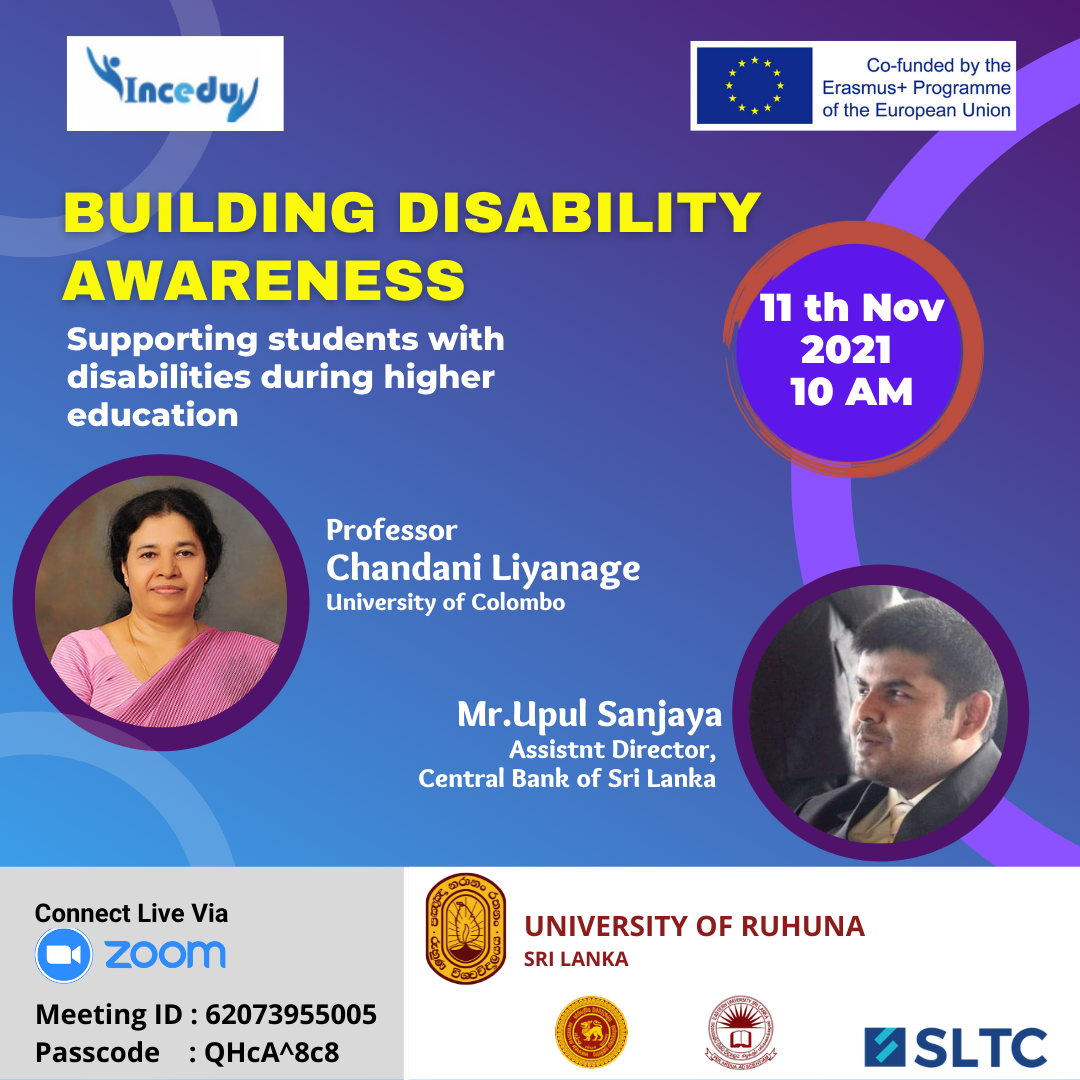 Incedu Project Developing Inclusive Education for Students with Disabilities in Sri ...
